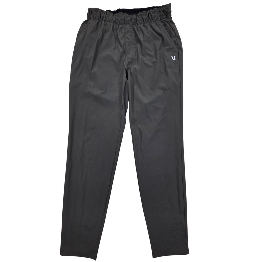 Vuori Fleet Pant V429 Mens Medium Charcoal Grey Tapered Athletic Running